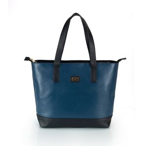 Black and Blue Designer Handbag